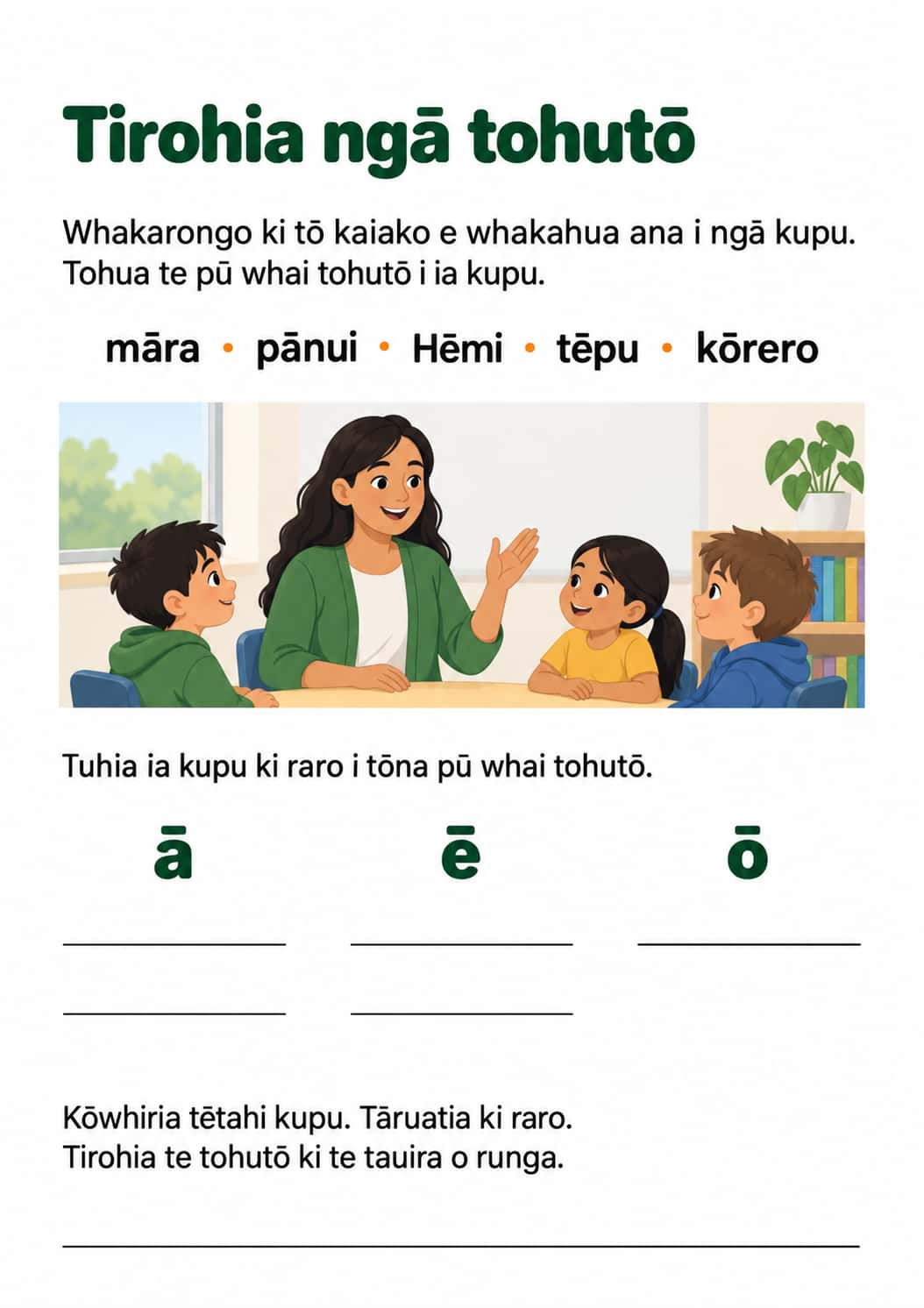 Tirohia ngā tohutō