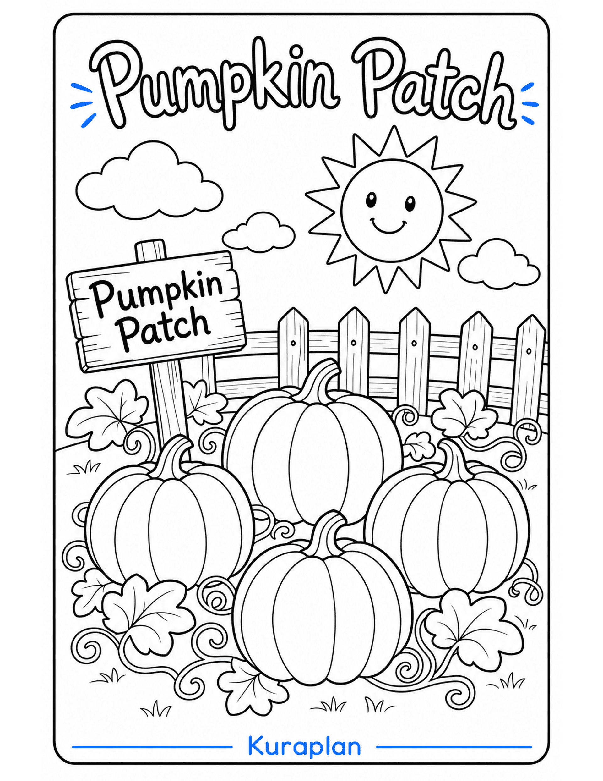 Pumpkin Patch preview — free printable