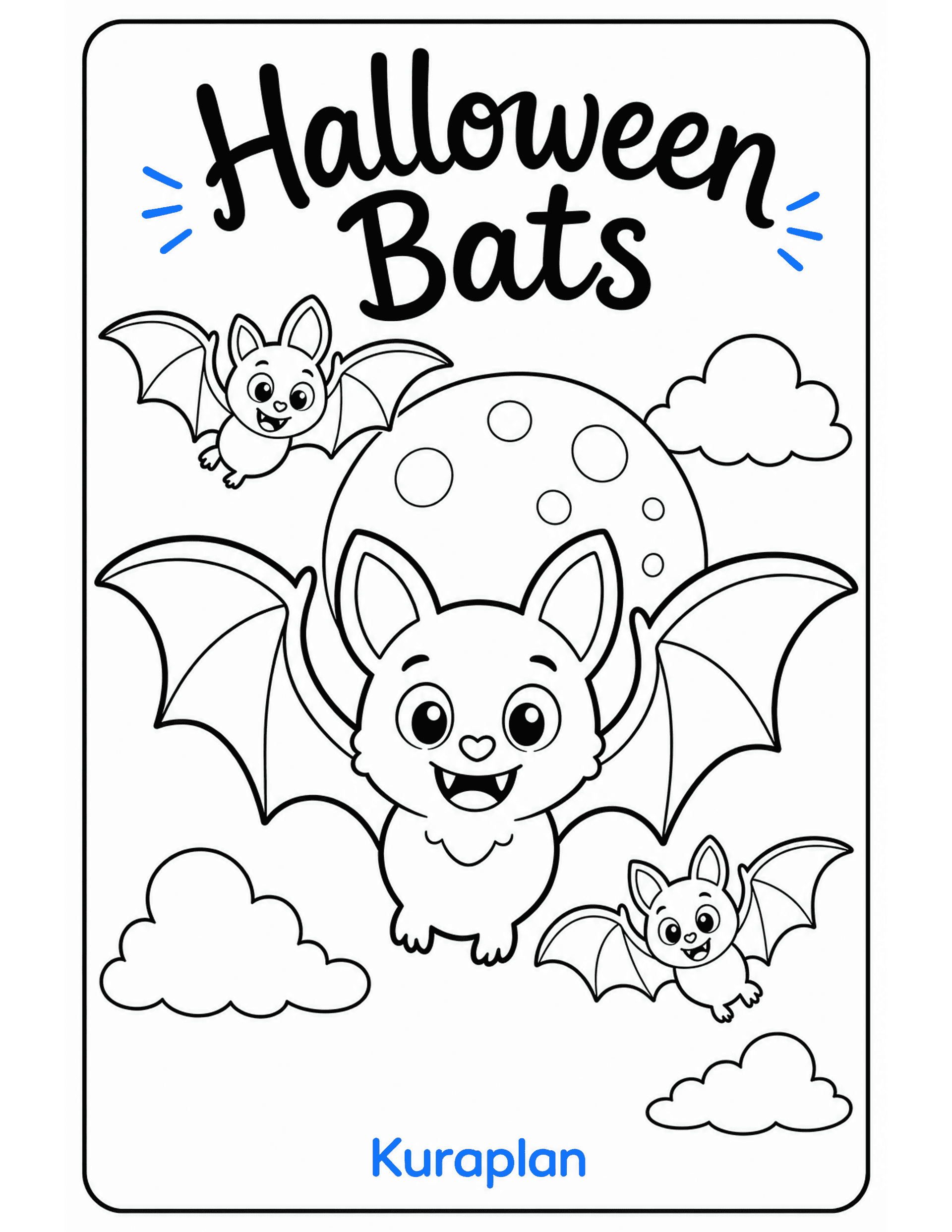 Halloween Bats preview — free printable