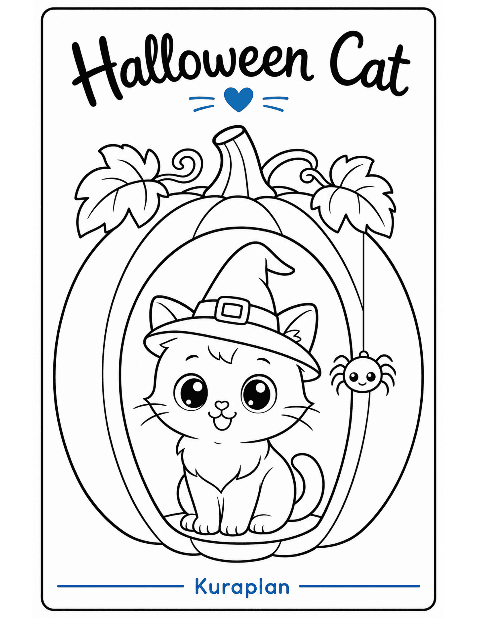 Halloween Cat preview — free printable