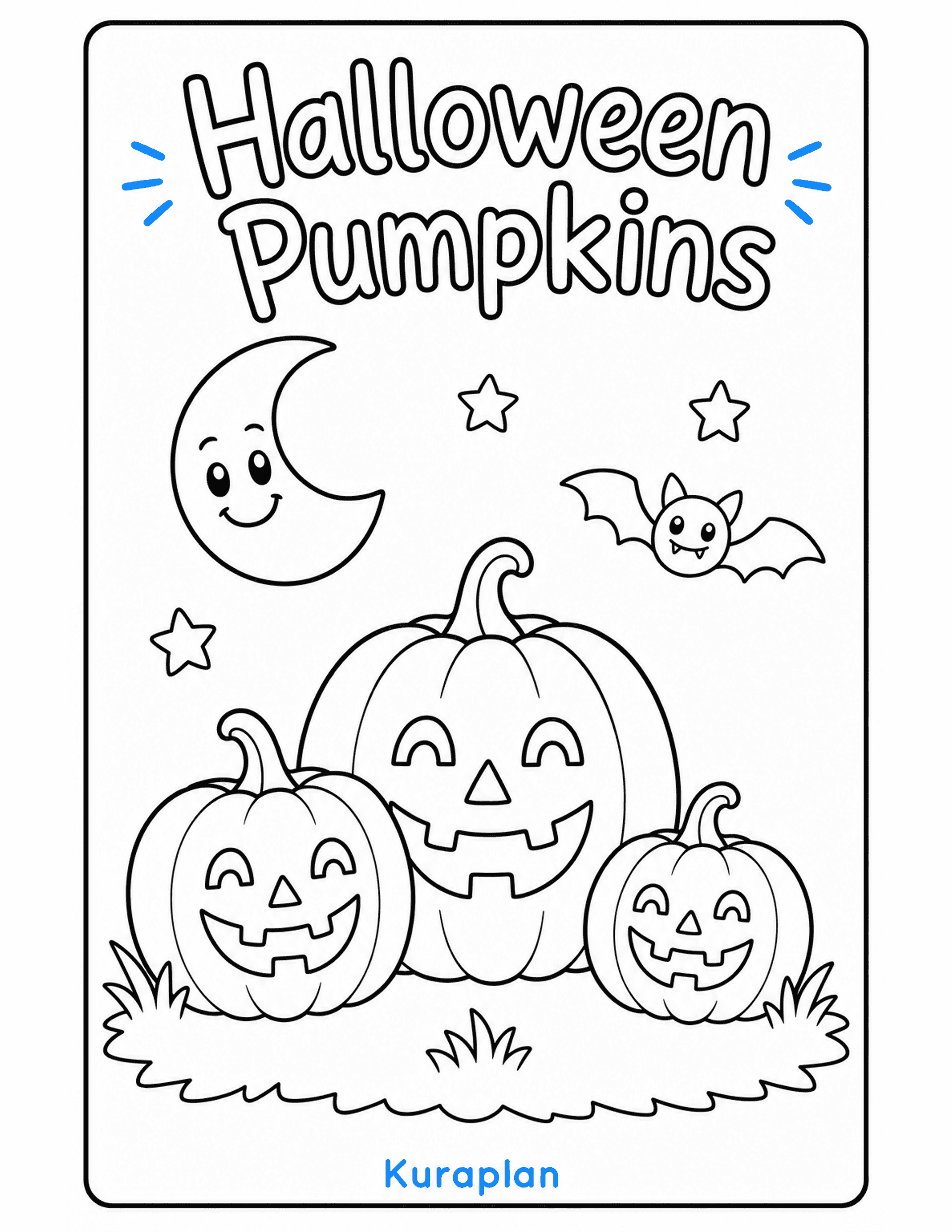Halloween Pumpkins preview — free printable