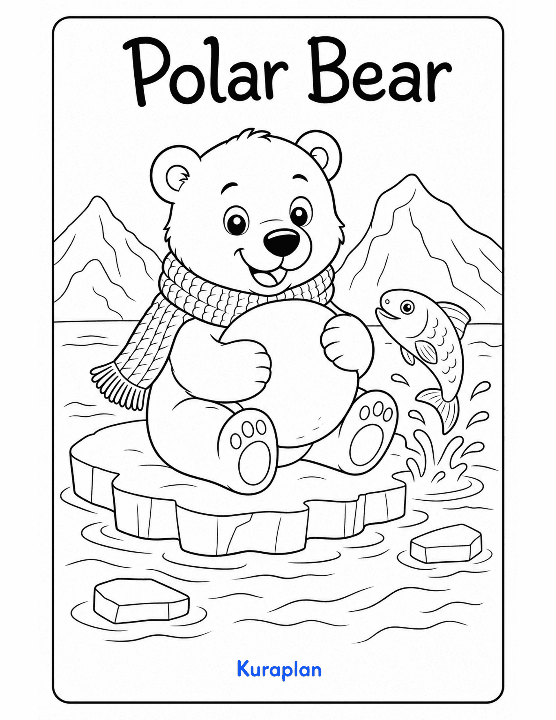 Polar Bear preview — free printable