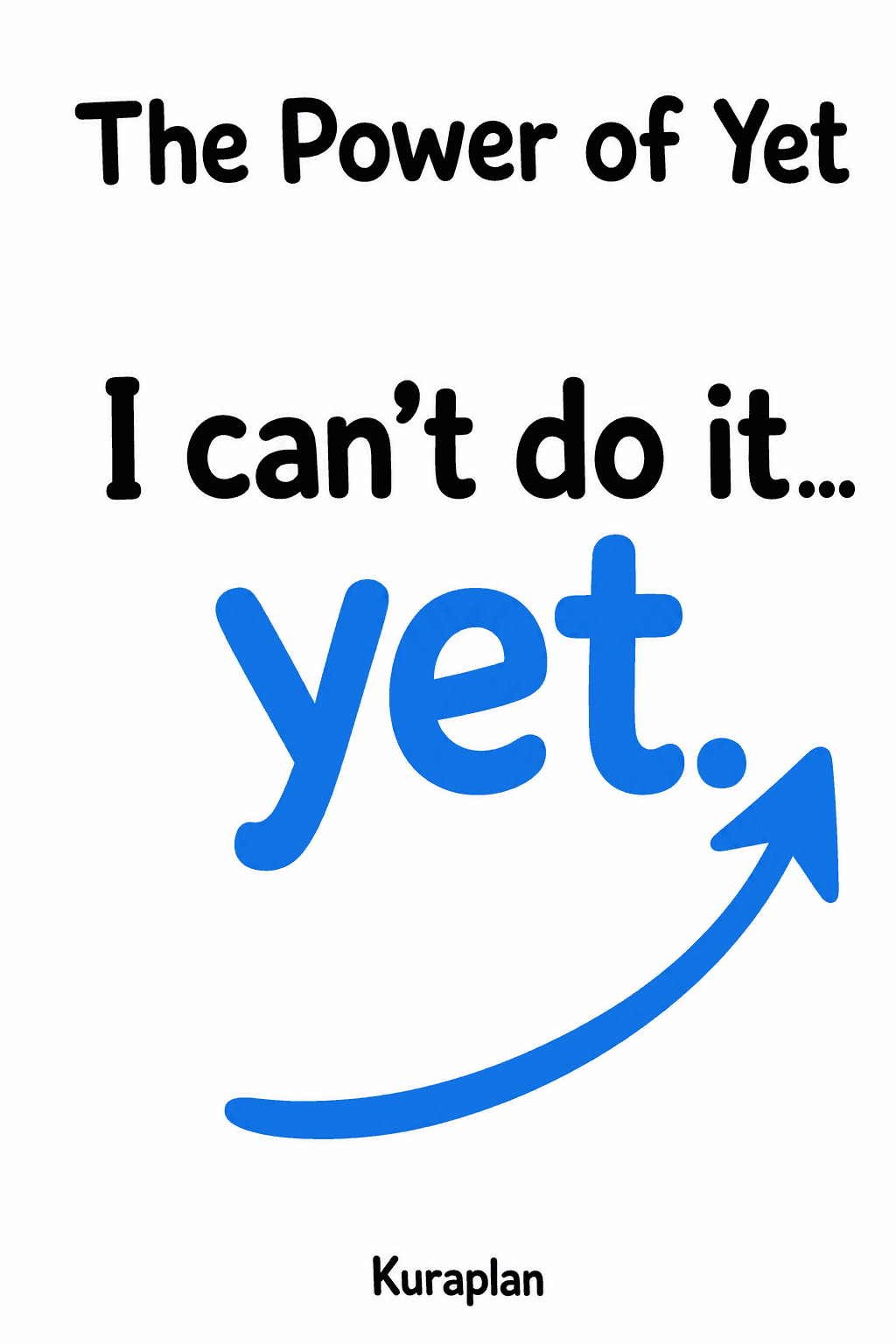 The power of yet poster
