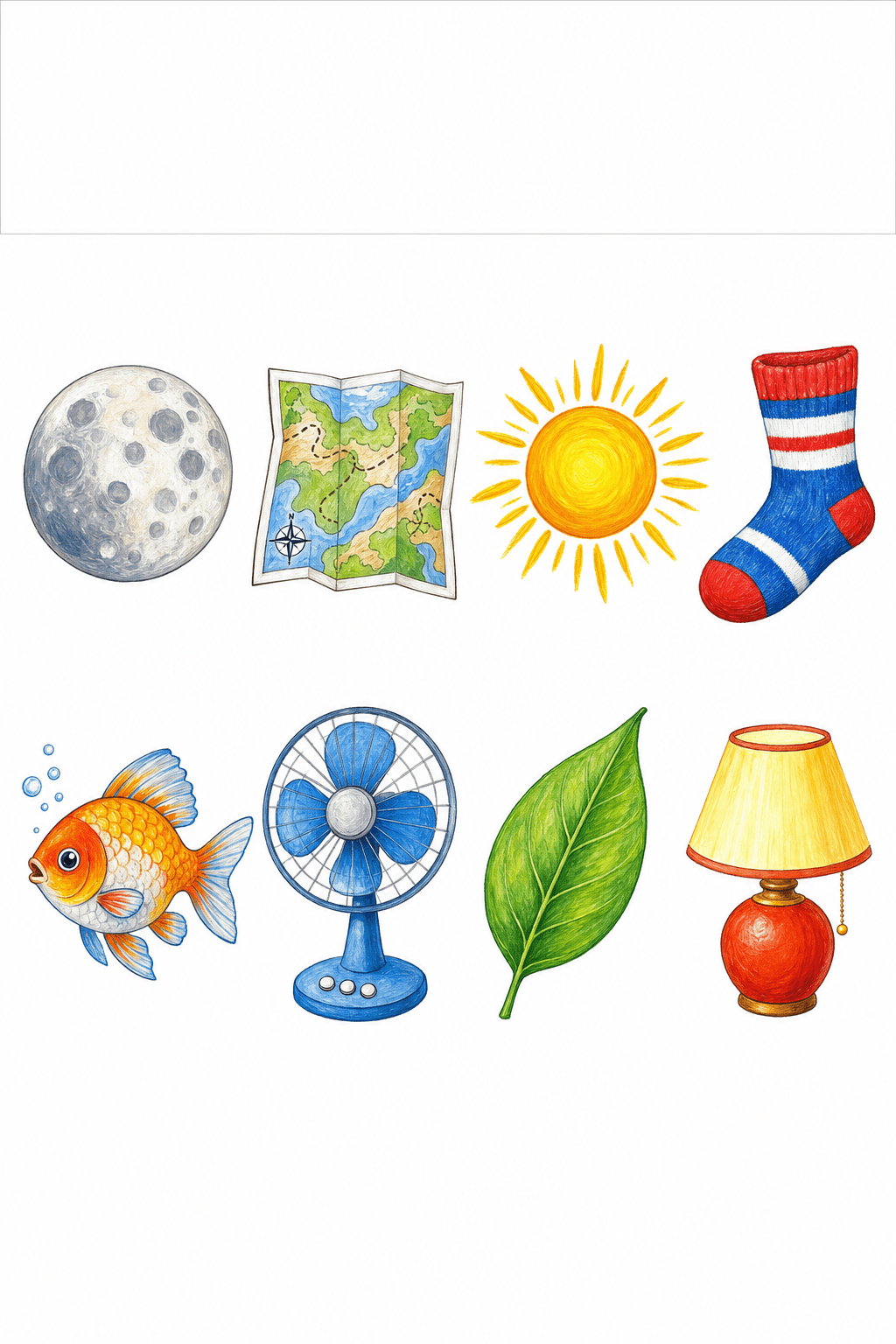 Students name each picture, sort the words by beginning sound, and add another word with a matching initial sound.