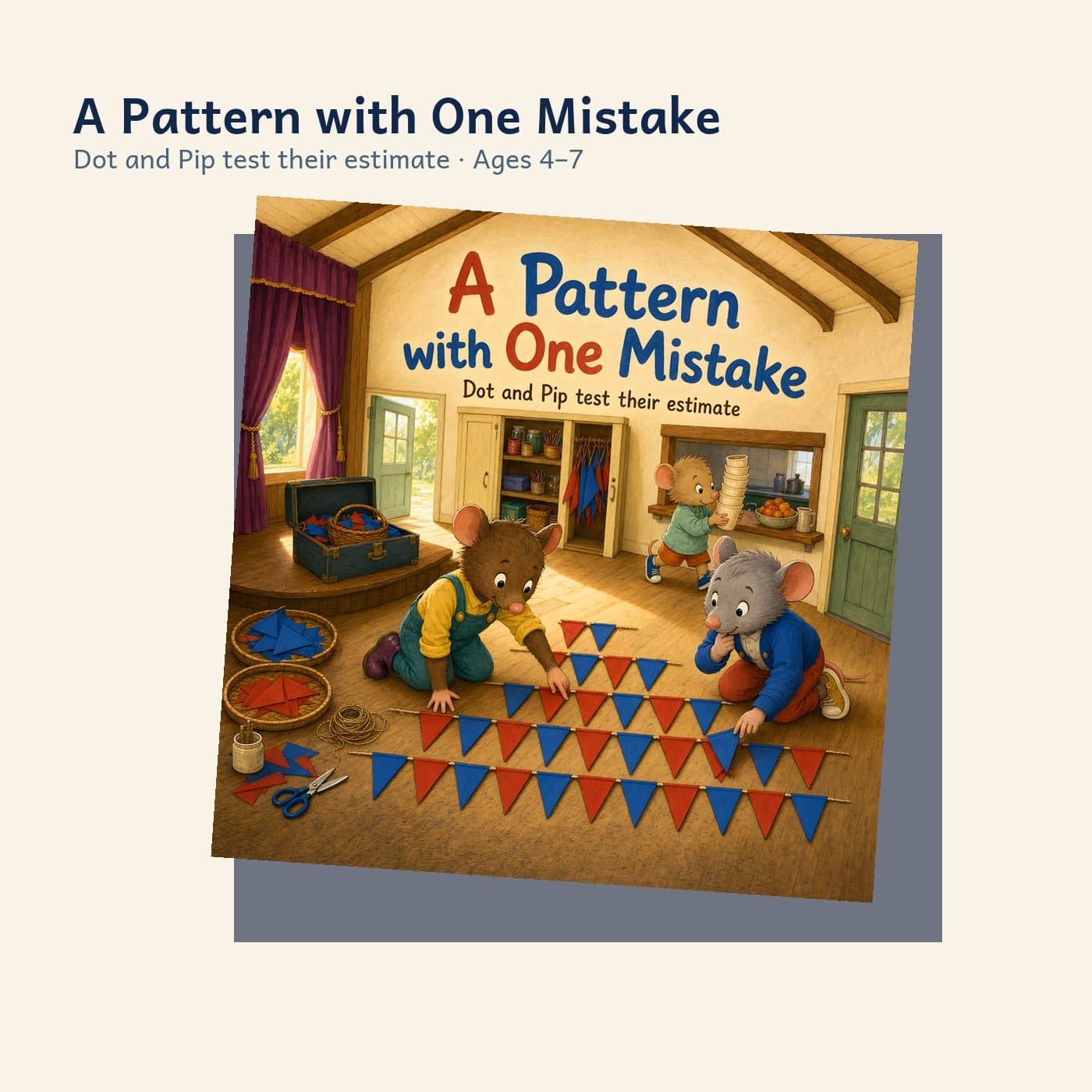 A Pattern with One Mistake