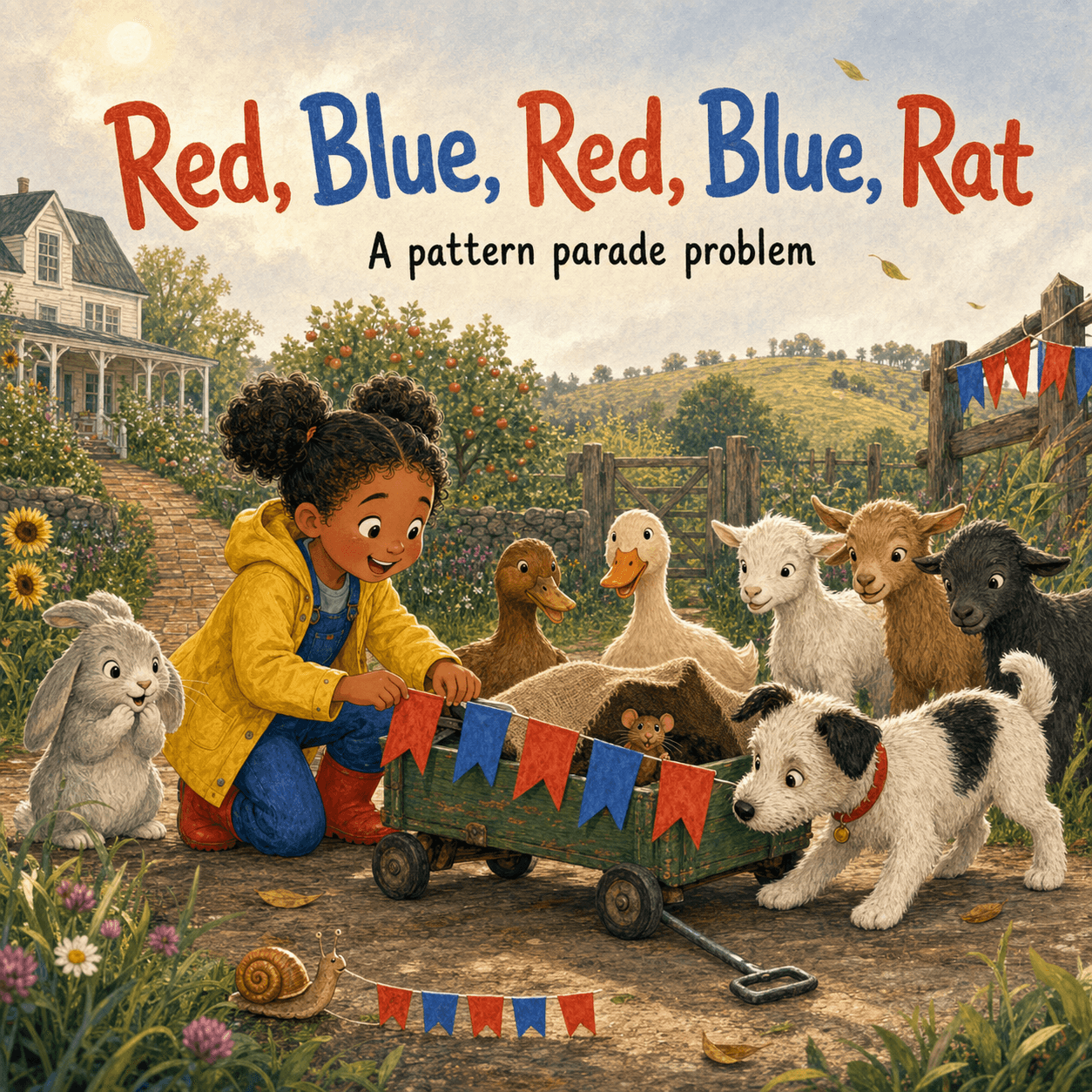 Red, Blue, Red, Blue, Rat