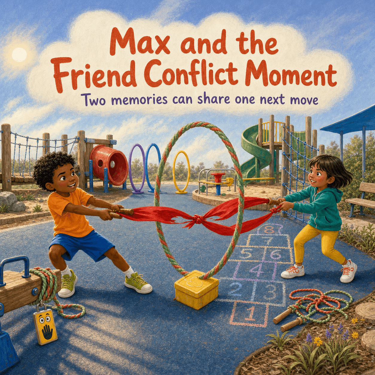 Max and the Friend Conflict Moment