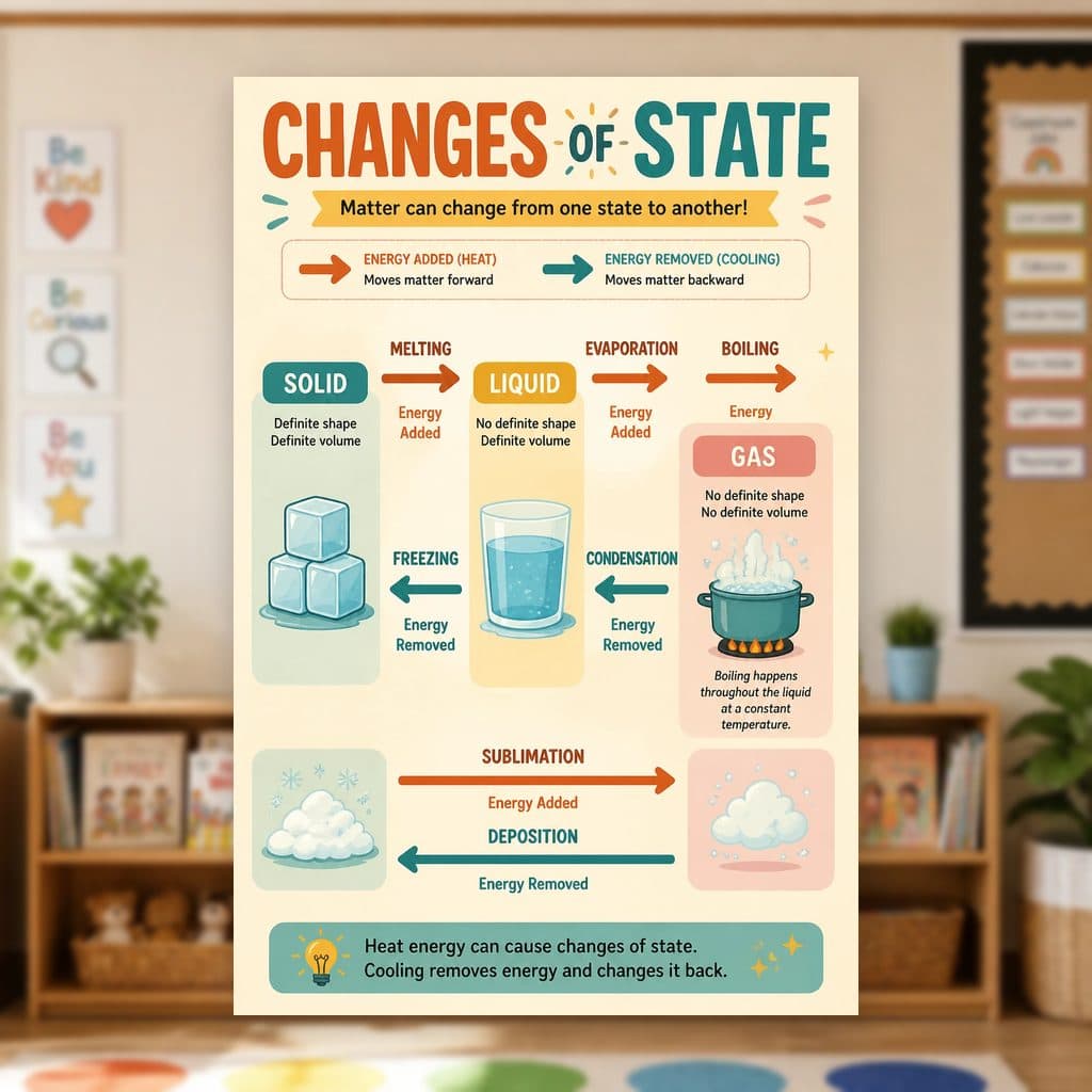 Changes of State Poster