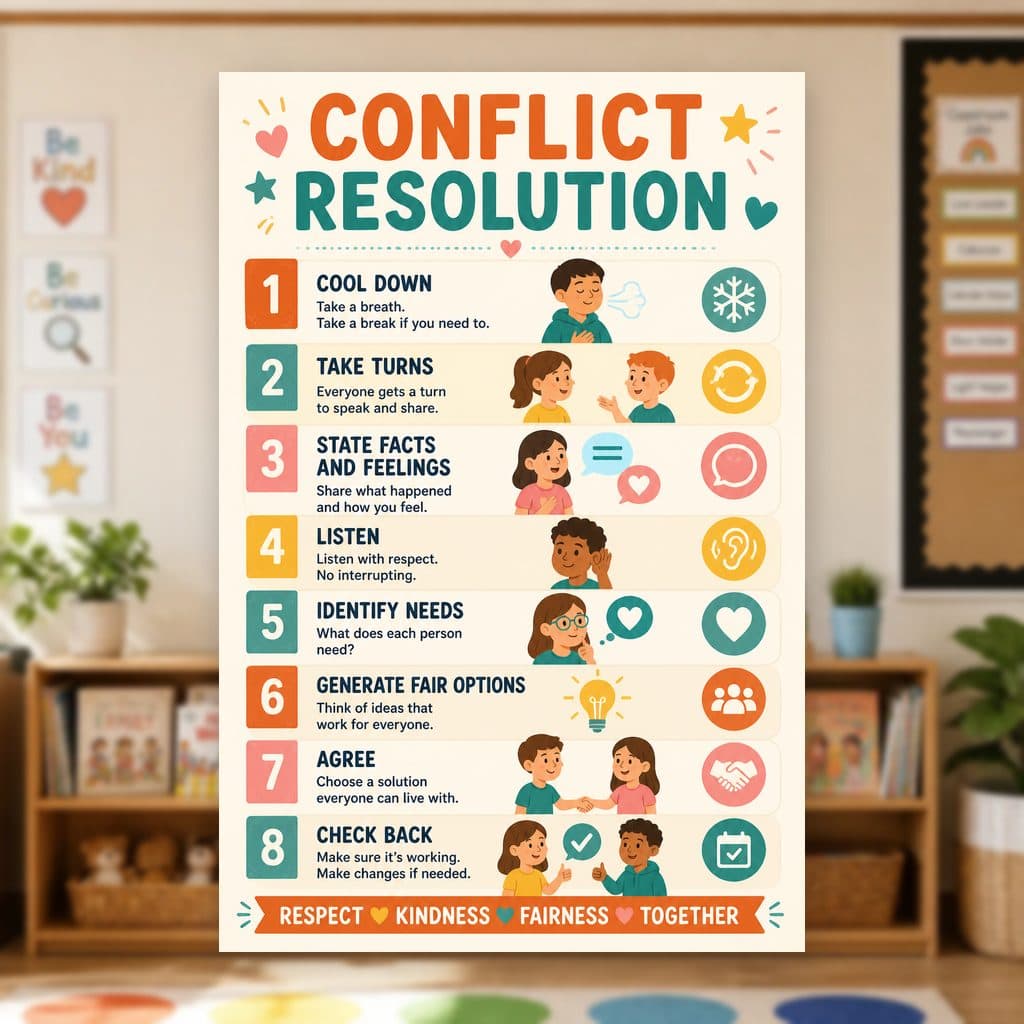 Conflict Resolution Poster