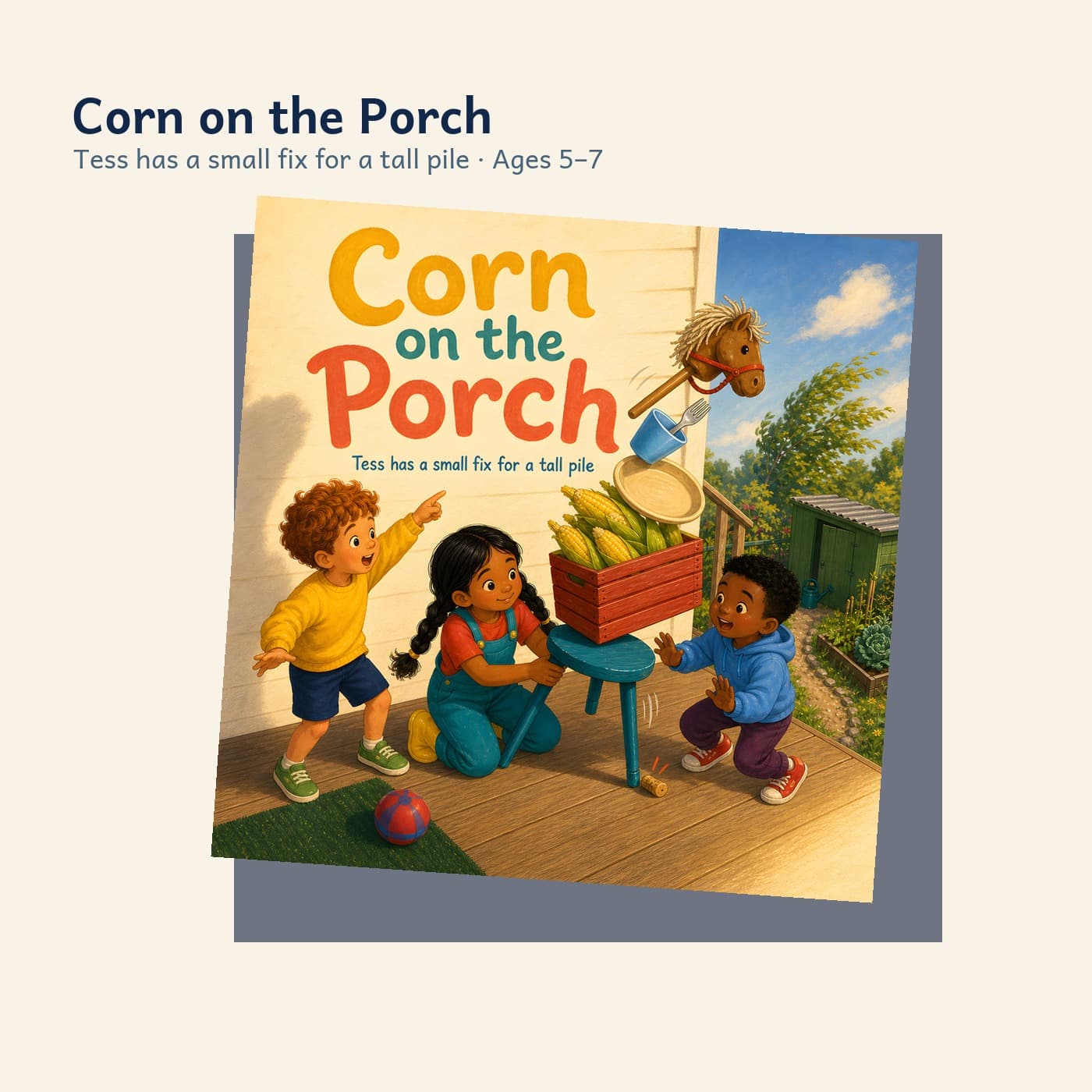 Corn on the Porch