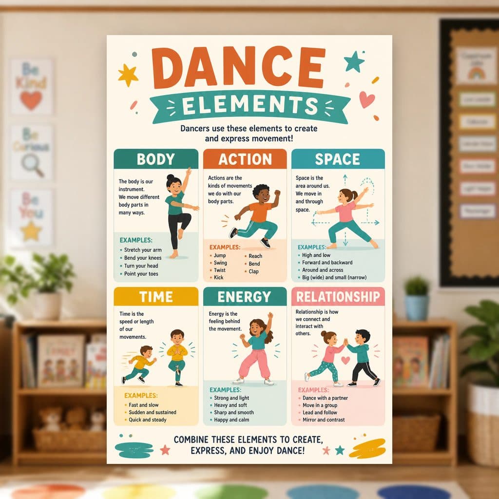 Dance Elements Poster