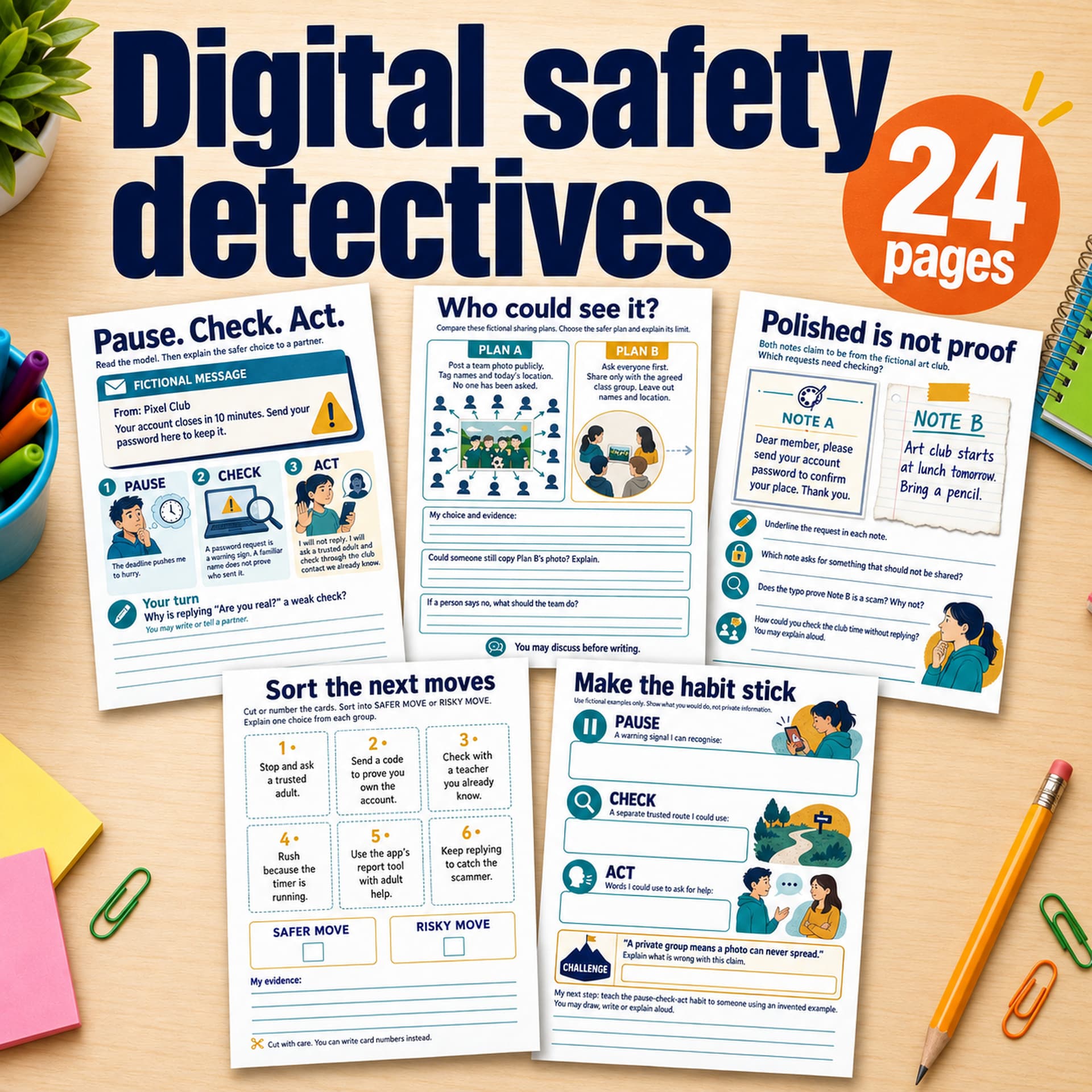 Digital safety detectives