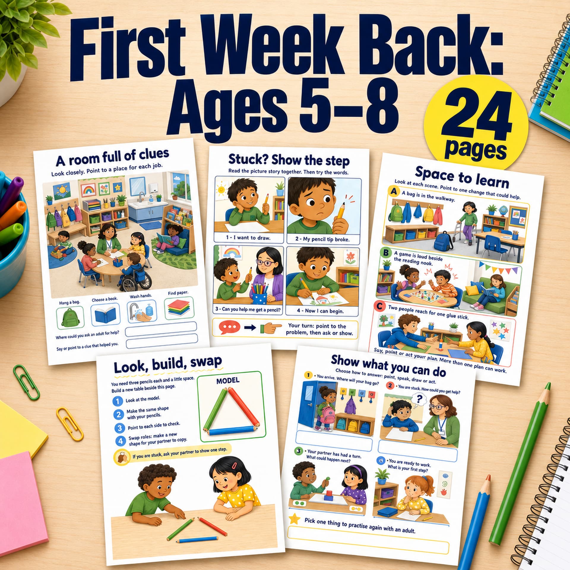 First Week Back: Ages 5–8
