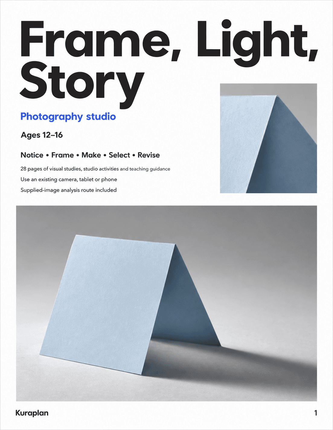 Frame, Light, Story: Photography Studio