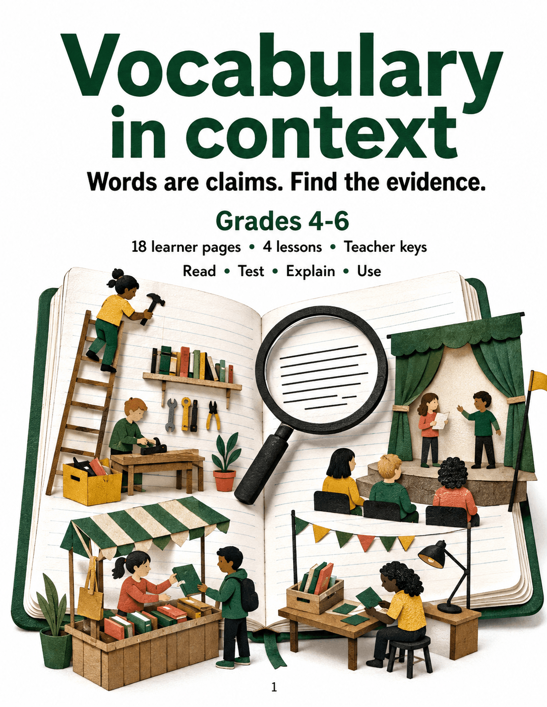 Grades 4–6 Vocabulary in Context Challenge