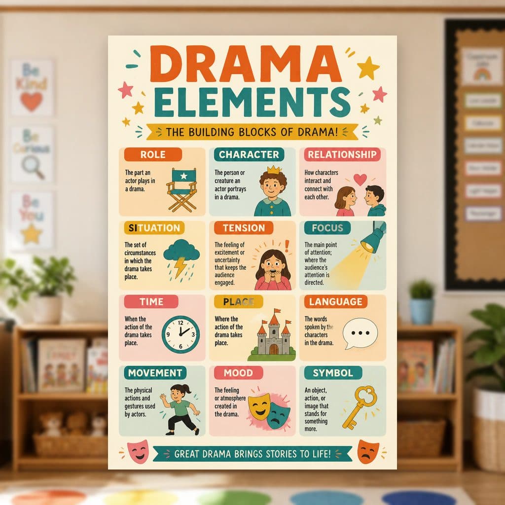 Drama Elements Poster