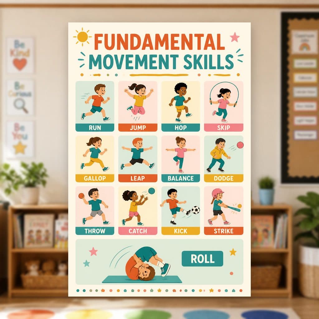 Fundamental Movement Skills Poster