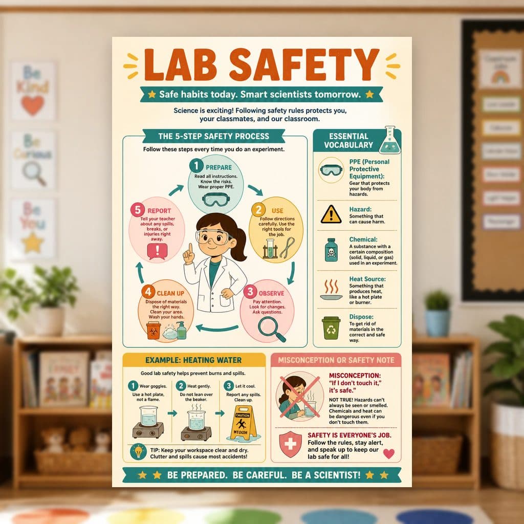 Lab Safety Poster