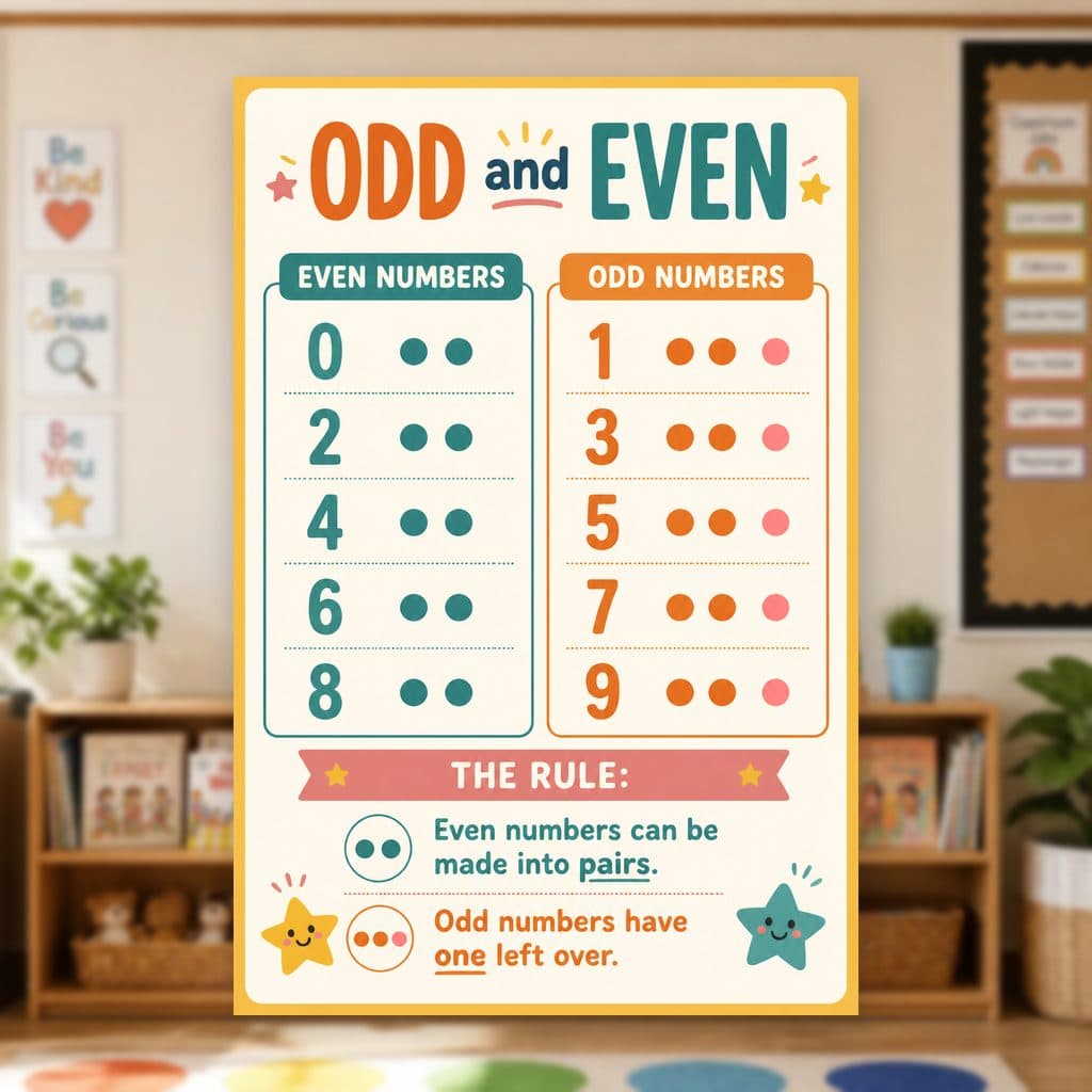 Odd and Even Poster