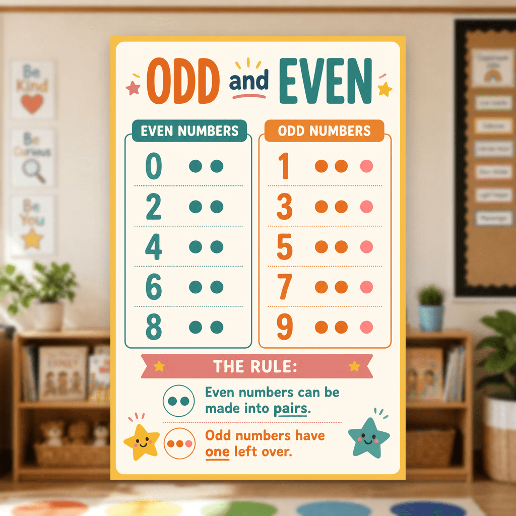 Odd and Even Poster