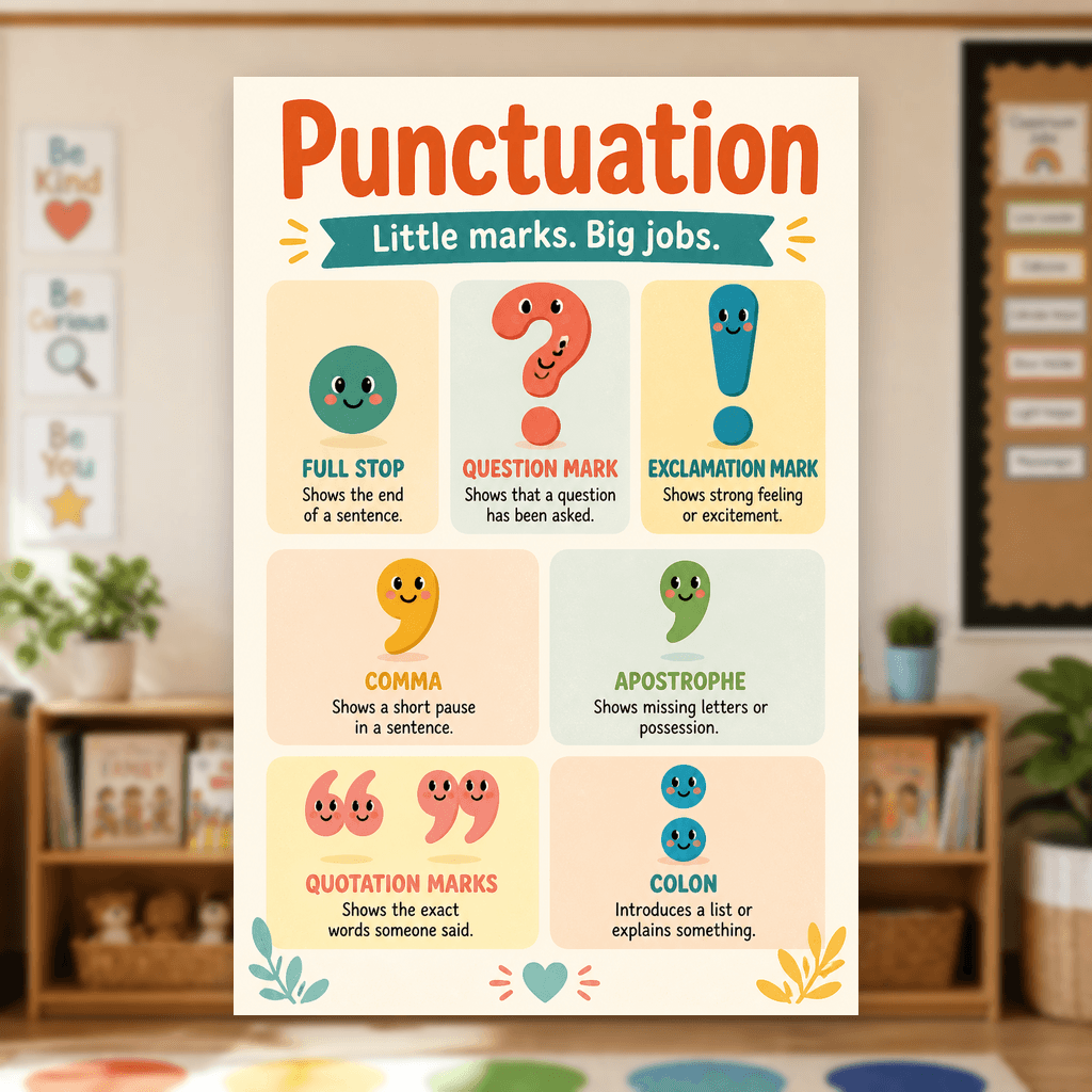 Punctuation Poster