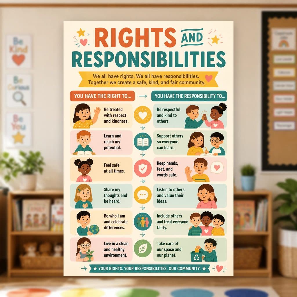 Rights and Responsibilities Poster