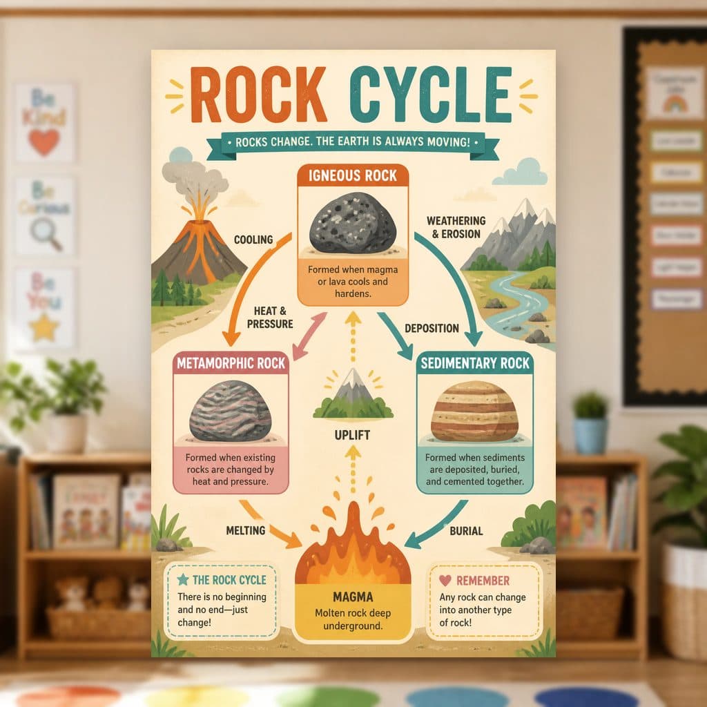 Rock Cycle Poster