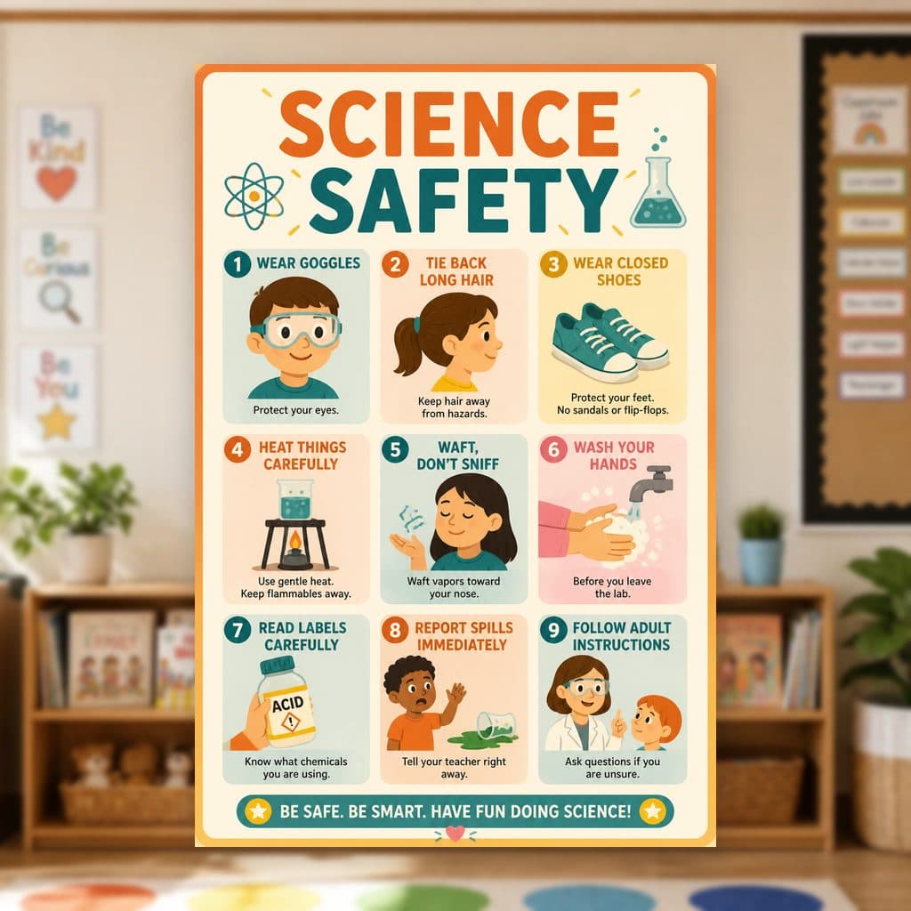 Science Safety Poster