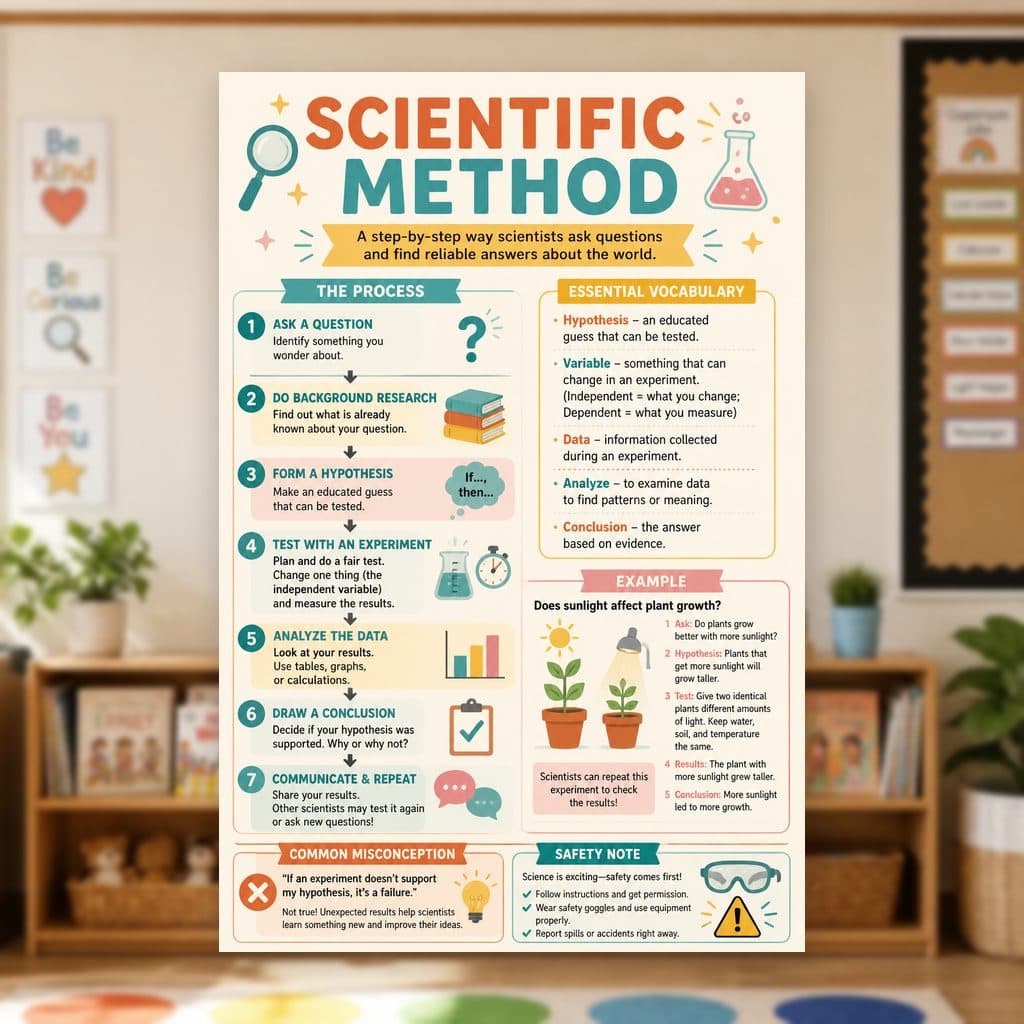 Scientific Method Poster