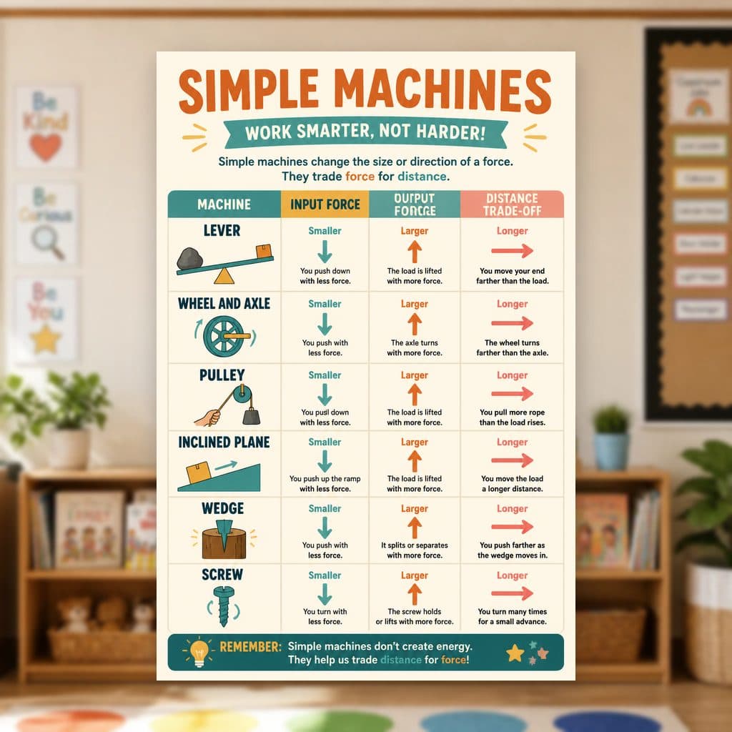 Simple Machines Poster
