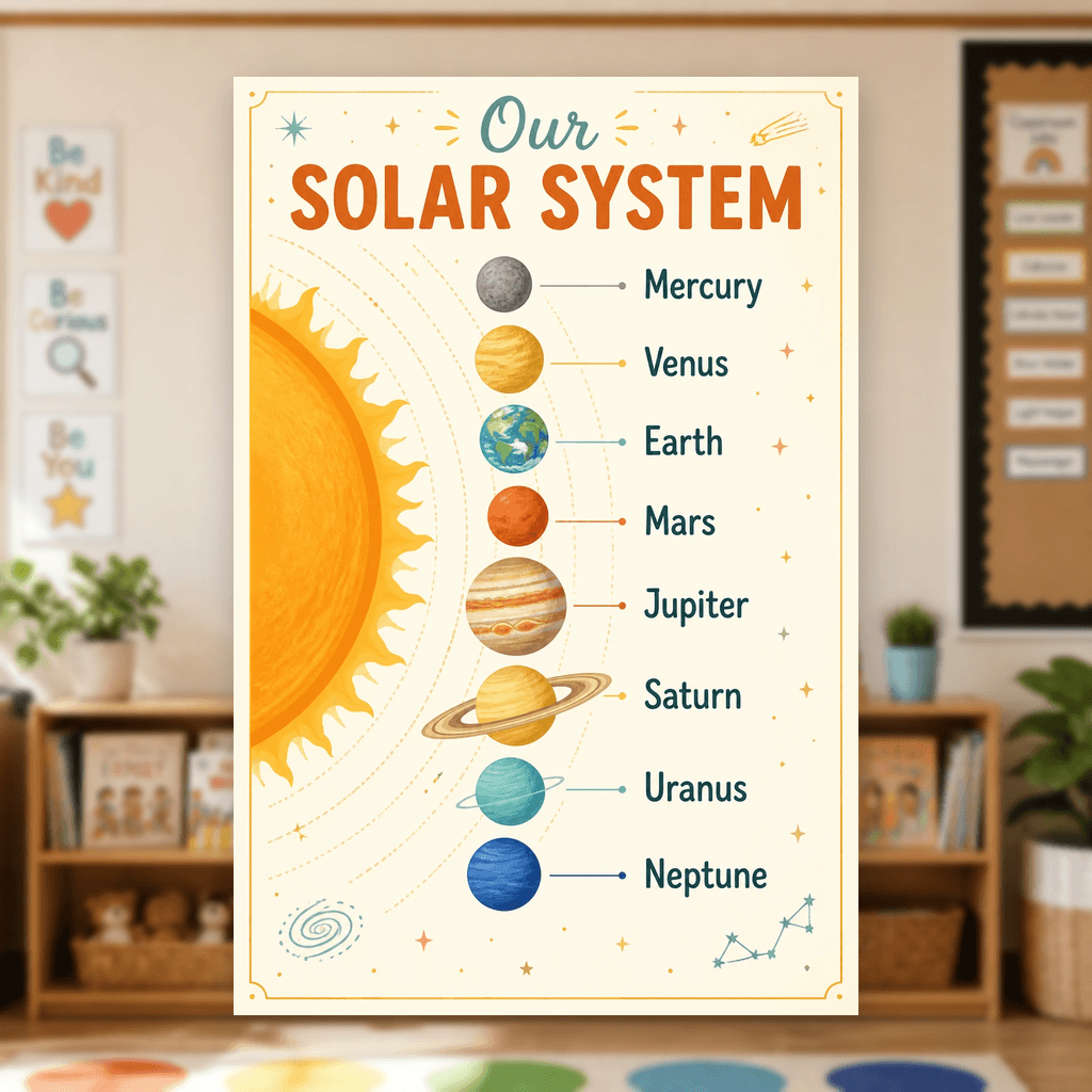 Solar System Poster