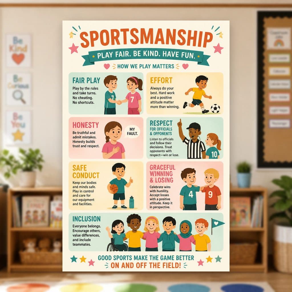 Sportsmanship Poster
