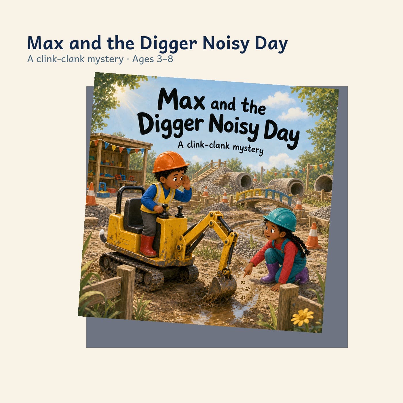 Max and the Digger Noisy Day