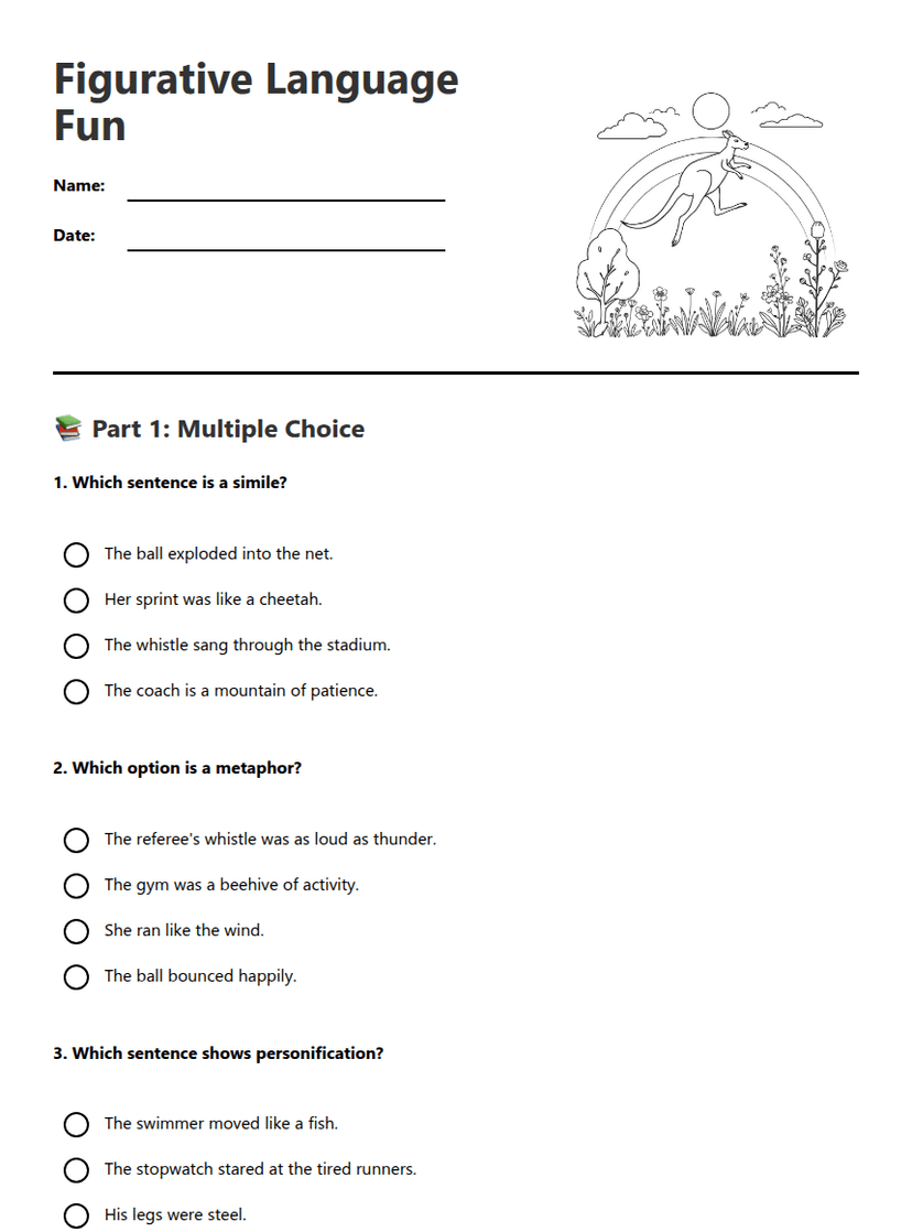 Figurative Language Fun