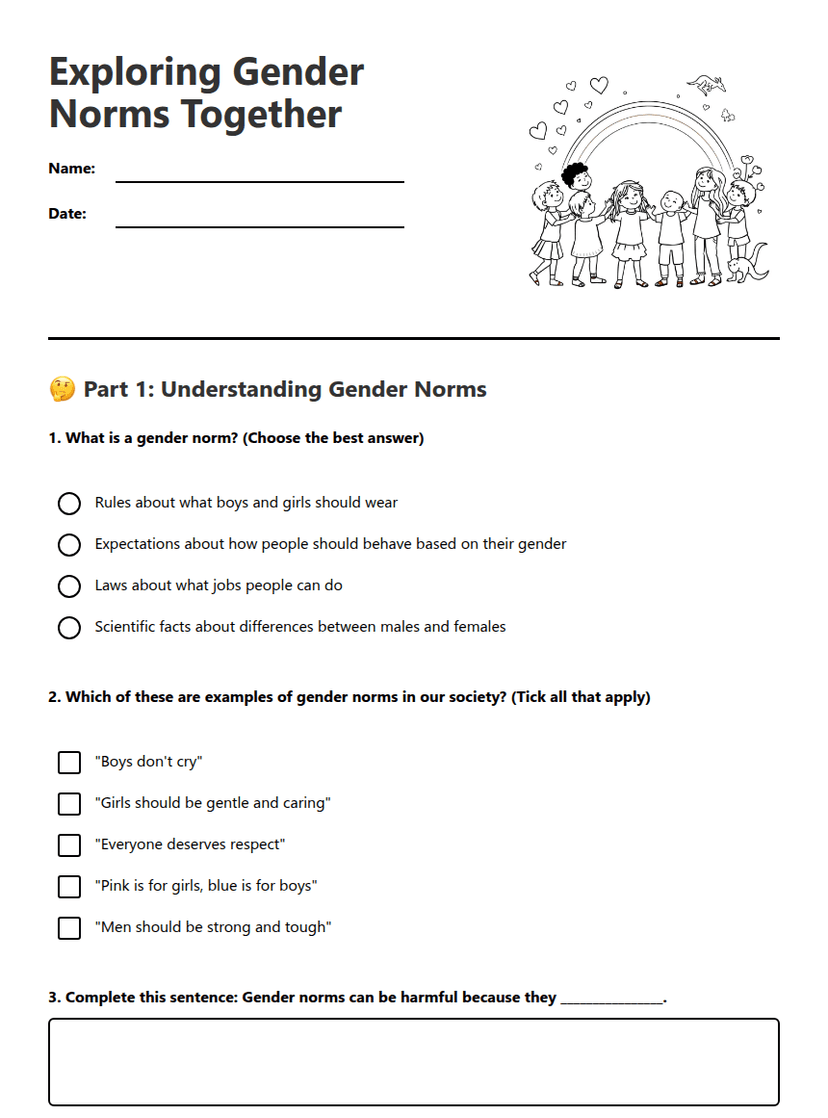 Exploring Gender Norms Together