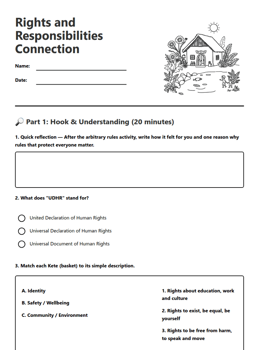 Rights and Responsibilities Connection