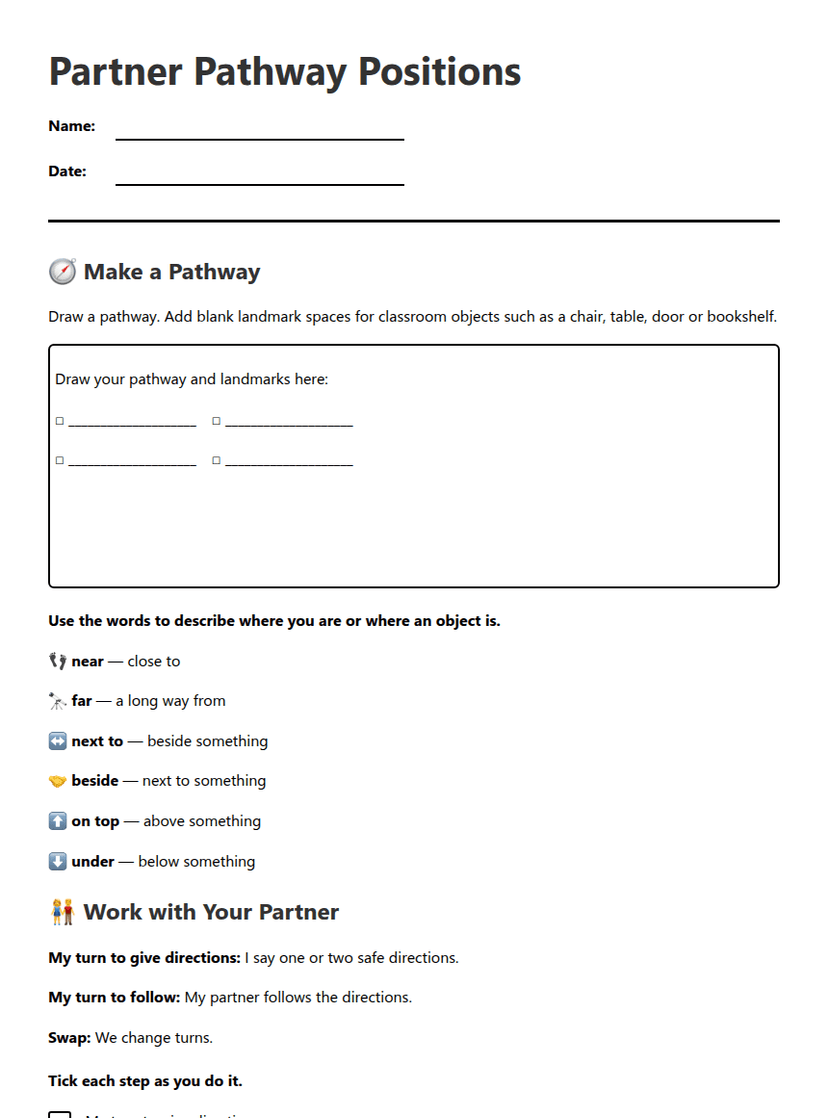 Partner Pathway Positions