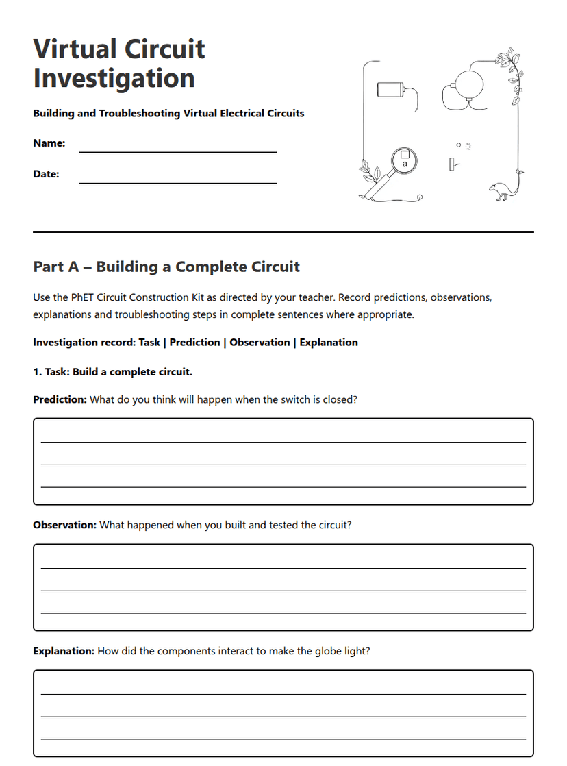Virtual Circuit Investigation
