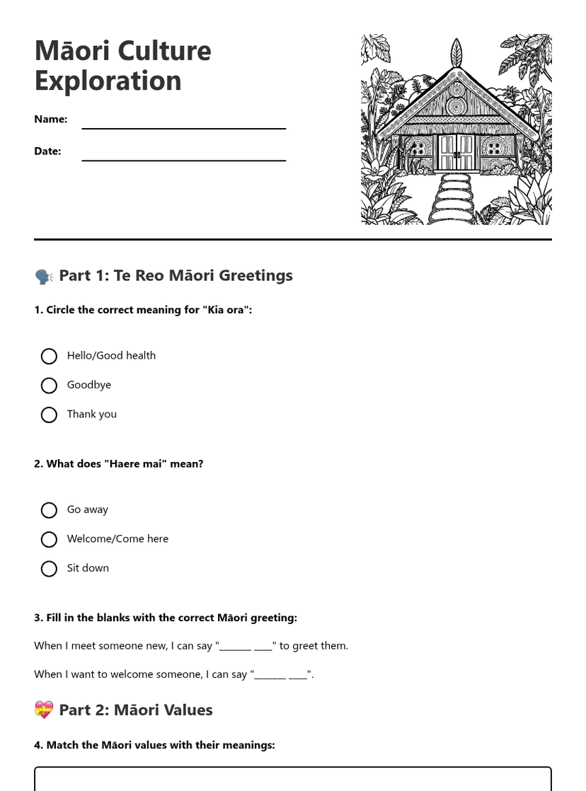 Māori Culture Exploration