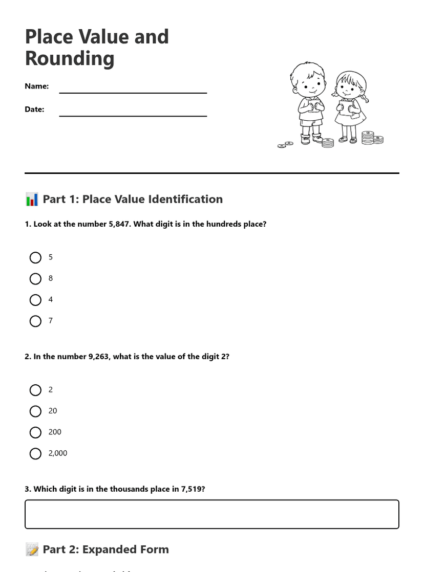 Place Value and Rounding