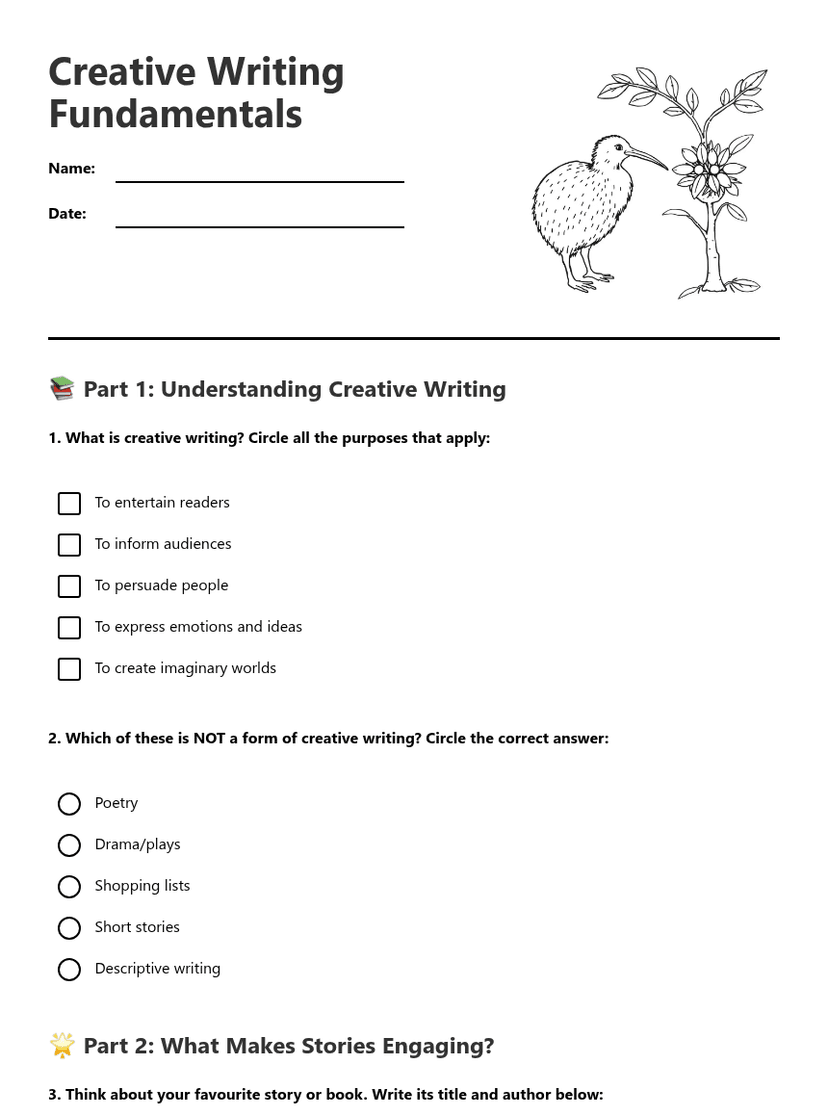 Creative Writing Fundamentals