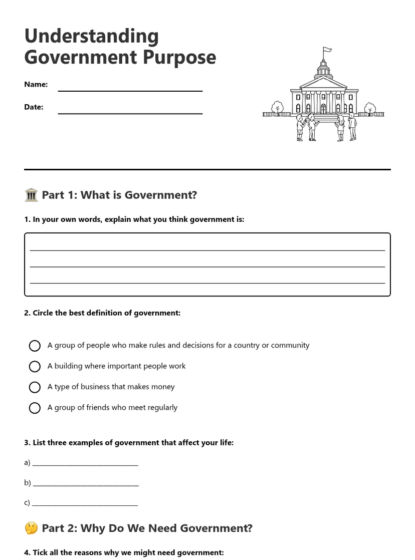 Understanding Government Purpose