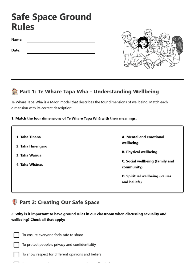 Safe Space Ground Rules