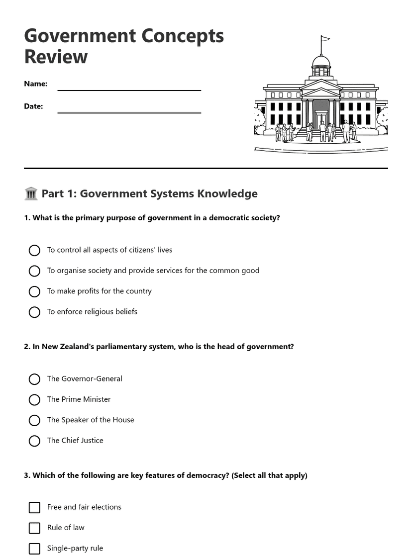 Government Concepts Review