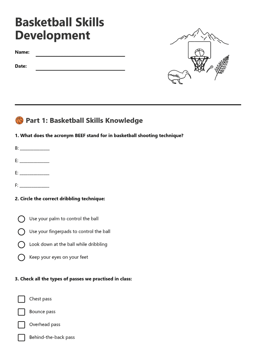 Basketball Skills Development