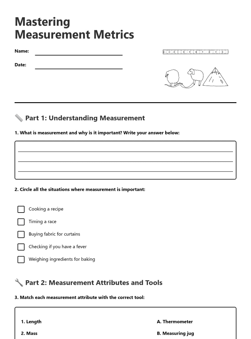 Mastering Measurement Metrics