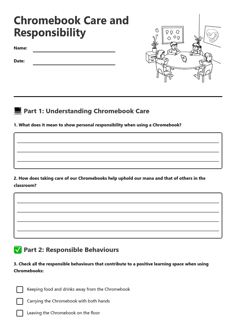 Chromebook Care and Responsibility