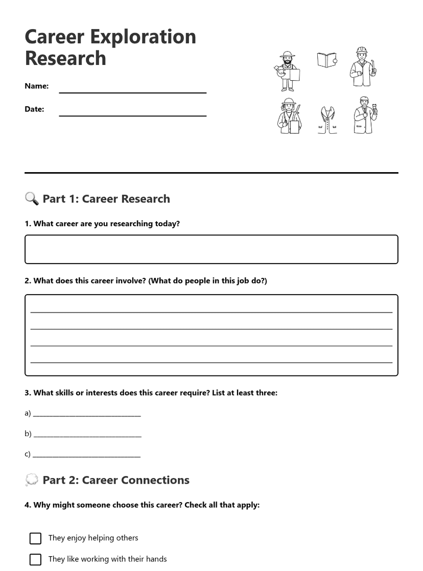 Career Exploration Research