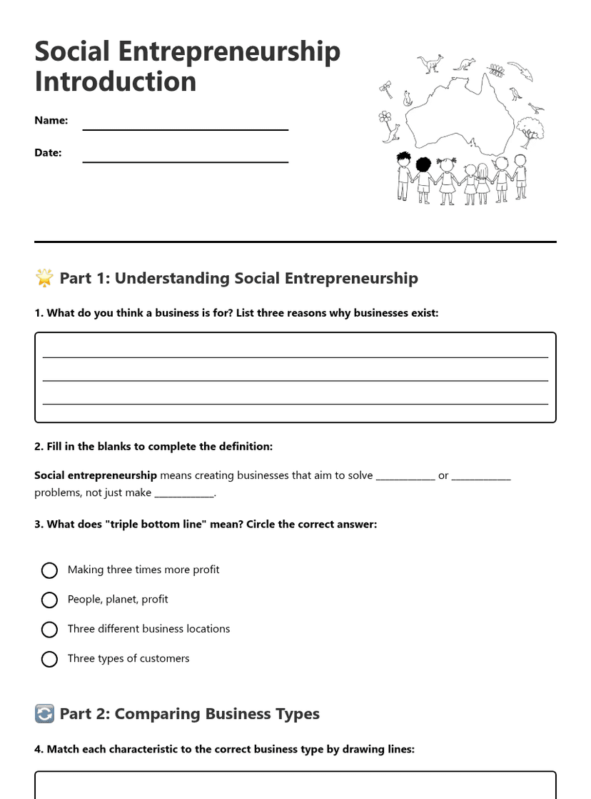 Social Entrepreneurship Introduction