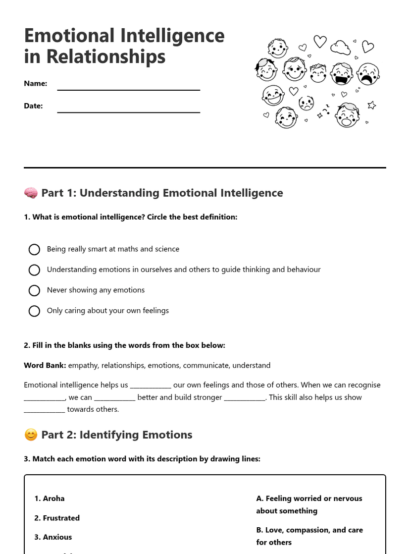 Emotional Intelligence in Relationships
